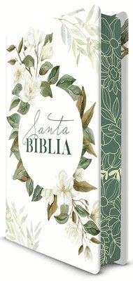 bokomslag Biblia Rvr 1960 Letra Grande Tamaño Manual, Tapa Dura Con Flores Blancas Y Canto S Pintados / Spanish Bible Rvr 1960 Handy Size White Flowers Sprayed