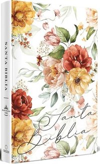 bokomslag Biblia Rvr 1960 Letra Grande Tamaño Manual, Tapa Dura Flores / Spanish Bible Rvr 1960 Handy Size Large Print Hardcover with Flowers