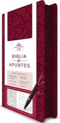 bokomslag Biblia de Apuntes Rvr 1960 Tapa Dura, Vino Tinto (Edición Cantos Pintados) / Spanish Journalling Bible Rvr 1960 Hardcover Burgundy