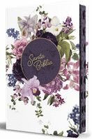 Rvr 1960 Handy Size Giant Print Cloth Hardcover Floral Crown with Index