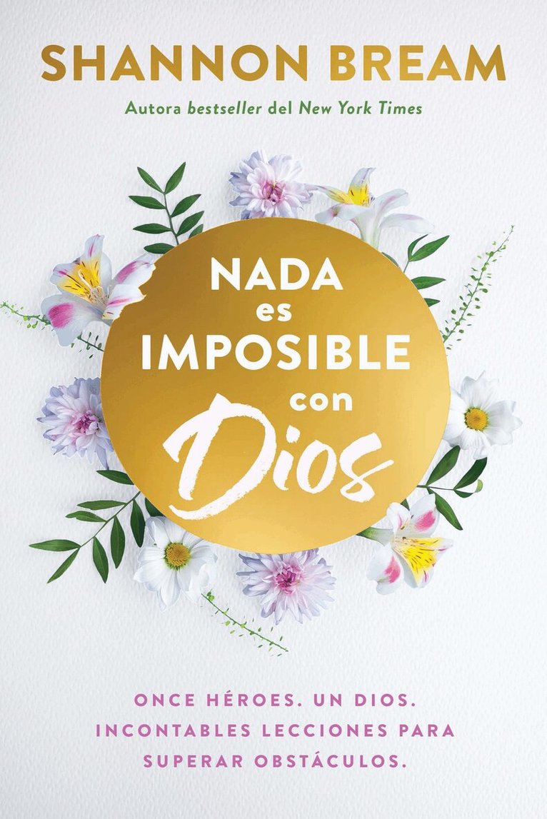 Shannon Bream - Nada es imposible con Dios: Once héroes. Un Dios. Incontables lecciones para superar obstáculos. / Nothing Is Impossible with God, Häftad