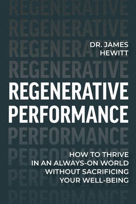 bokomslag Regenerative Performance