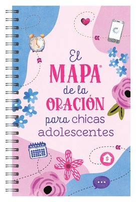 bokomslag El Mapa de la Oración Para Chicas Adolescentes