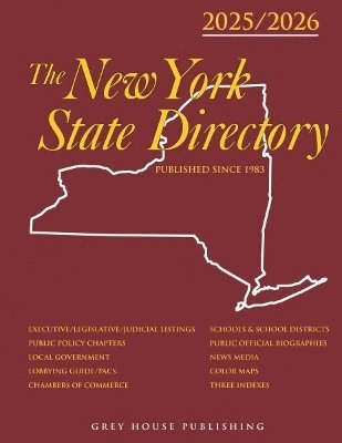 bokomslag New York State Directory, 2025/26