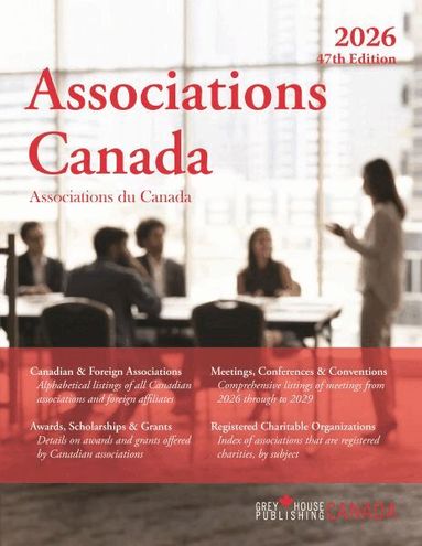 Grey House Canada, Grey House Canada - Associations Canada, 2026, Häftad