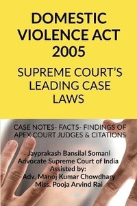 bokomslag 'Domestic Violence ACT 2005' - Supreme Court's Leading Case Laws