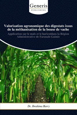 bokomslag Valorisation agronomique des digestats issus de la mthanisation de la bouse de vache