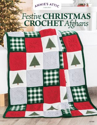 bokomslag Festive Christmas Crochet Afghans