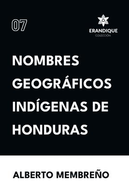 bokomslag Nombres Geográficos Indígenas de Honduras