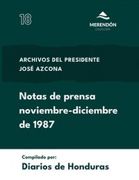 bokomslag Notas de Prensa noviembre-diciembre de 1987