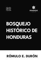 bokomslag Bosquejo Histórico de Honduras
