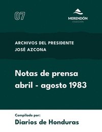 bokomslag Notas de prensa abril-agosto de 1983