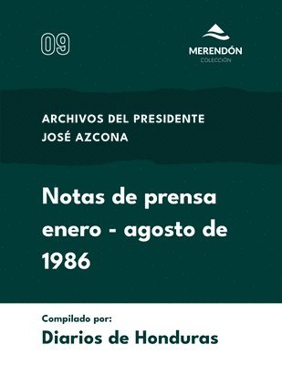 bokomslag Notas de prensa enero-agosto de 1986