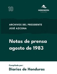bokomslag Notas de prensa agosto de 1983