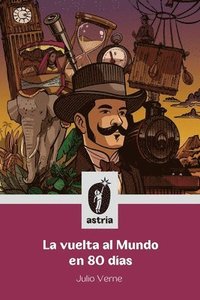 bokomslag vuelta al mundo en 80 días