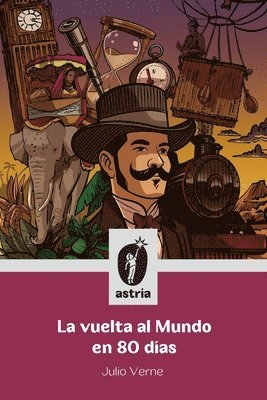bokomslag vuelta al mundo en 80 días
