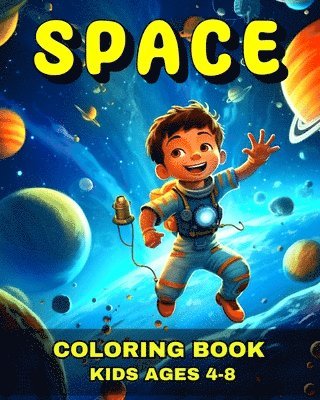 bokomslag Peay, R: Space Coloring Book for Kids Ages 4-8