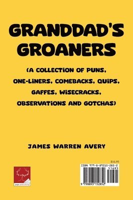 James Warren Avery, AVERY,JAMES WARREN, - Granddad's Groaners, Häftad
