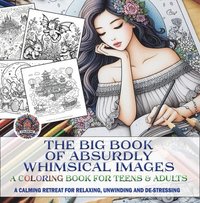 bokomslag The Big Book of Absurdly Whimsical Images: A Coloring Book for Teens & Adults