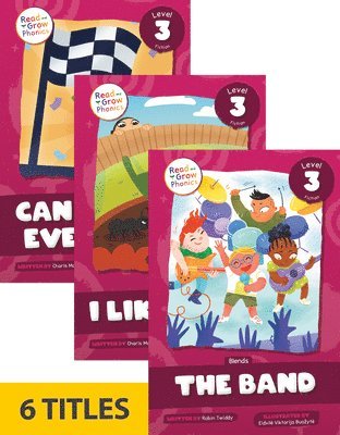 bokomslag Read and Grow Phonics Fiction Level 3 (Set of 6)