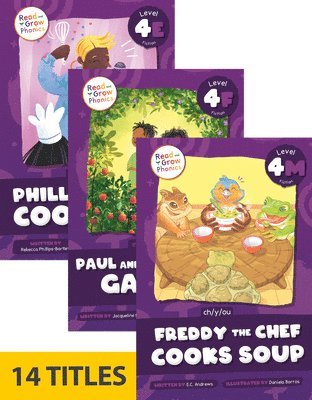 bokomslag Read and Grow Phonics Fiction Level 4 (Set of 14)