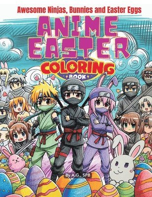 Anime Easter Coloring Book 1