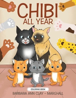 bokomslag Chibi All Year (Coloring Book)