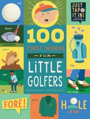 Adina Oberman - 100 First Words for Little Golfers: A Parody Primer for the Course, Kartonnage