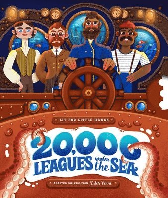 Lit for Little Hands: 20,000 Leagues Under the Sea: An Interactive Board Book Adapting the Classic for Kids