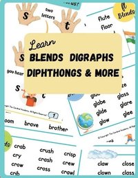 bokomslag Learn Blends Digraphs Diphthongs & More