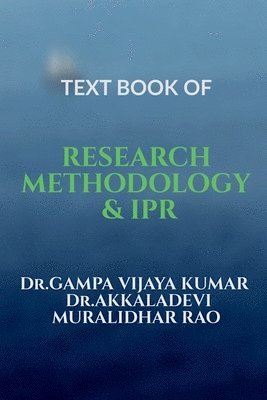 bokomslag Text Book of Research Methodology & Ipr