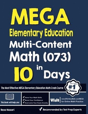 MEGA Elementary Education Multi-Content Math (073) in 10 Days 1