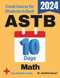 bokomslag ASTB Math Test Prep in 10 Days