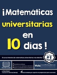 bokomslag Matemticas universitarias en 10 das