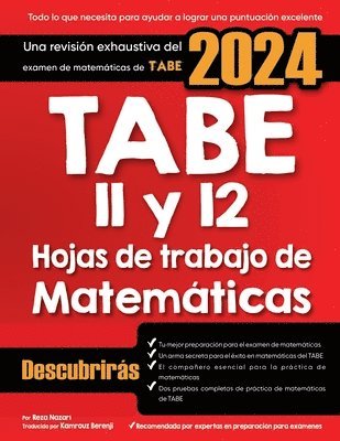 TABE 11 y 12 Hojas de trabajo de matemticas 1