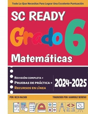 10 pruebas completas de prctica de matemticas SC Ready Grado 6 1