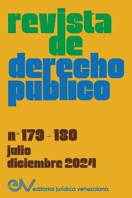bokomslag REVISTA DE DERECHO PÚBLICO, N° 179-180, julio-diciembre 2024,