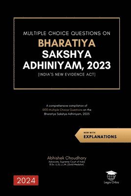 bokomslag Multiple Choice Questions on Bharatiya Sakshya Adhiniyam, 2023