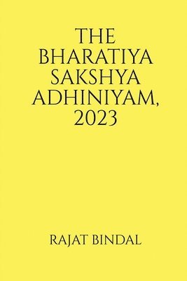 bokomslag Bharatiya Sakshya Adhiniyam, 2023