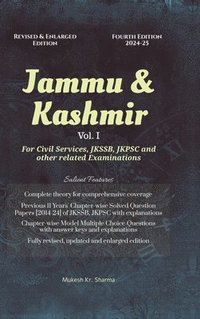 bokomslag Jammu & Kashmir (Vol. I) Fourth Edition - For Civil Services, JKSSB, JKPSC and other related Examinations