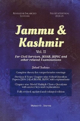 Jammu & Kashmir (Vol. II) Fourth Edition - For Civil Services, JKSSB, JKPSC and other related Examinations 1