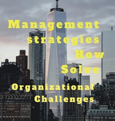 Management strategies How Solve Organizational Challanges 1