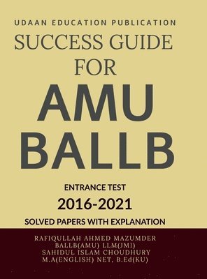 bokomslag Success Guide for Amu Ballb Entrance Test