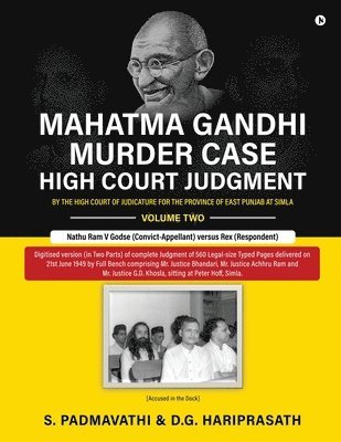 S Padmavathi, D G Hariprasath, S. Padmavathi, D.G. Hariprasath - Mahatma Gandhi Murder Case, Häftad