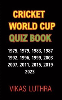 bokomslag Cricket World Cup Quiz Book