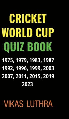 Cricket World Cup Quiz Book 1