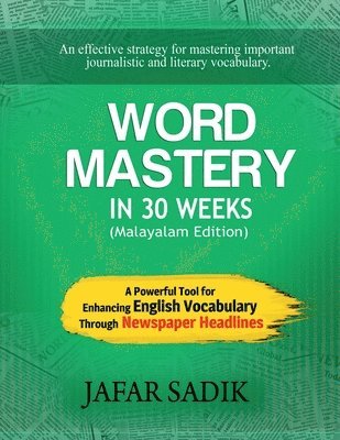 bokomslag WORD MASTERY in 30 Weeks (Malayalam Edition)