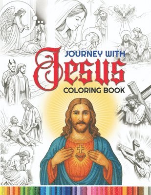 bokomslag Journey with Jesus Coloring Book