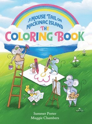 bokomslag Mouse Tail on Mackinac Island - The Coloring Book