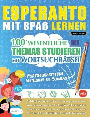 bokomslag Esperanto Mit Spaß Lernen - Fortgeschrittene